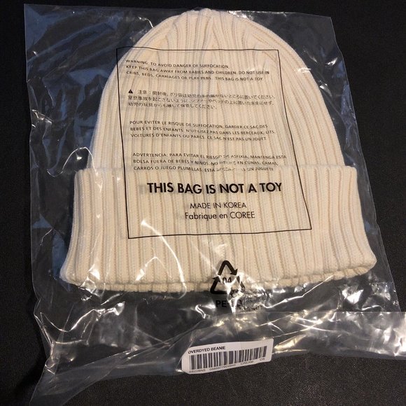 SUPREME OVERDYED BEANIE/ CREAM/ OS/ SS22 WEEK 9 BRAND NEW/ 100% AUTHENTIC - Picture 3 of 3